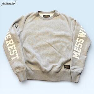 Neighborhood Sweatshirt M Graphic Mess With The Best Japan